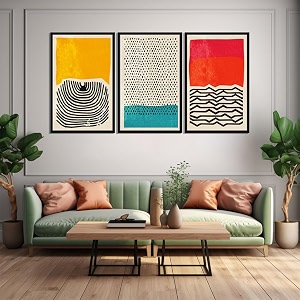 999store floating framespaintings with frame for living room big size abstract yellow black orange wall paintings for living room abstract painting 54x30 inches fl3fcanvas215