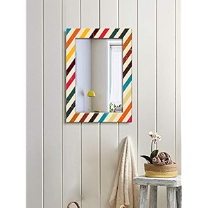 999store printed hall decorative items bedroom mirror full length multi color abstruck large long big full length mirror mdf_18x48 inches mirrorbmp359