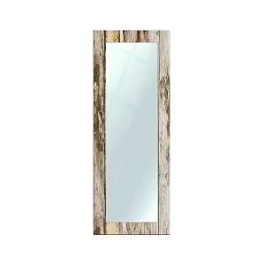 999store printed big mirror for bathroom wall full wall mirrors brown wooden pattern large long big full length mirror mdf_18x48 inches mirrorbmp298