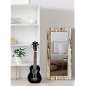 999STORE Printed Big Mirror for Bathroom Wall Full Wall Mirrors Brown Wooden Pattern Large Long Big Full Length Mirror (MDF_24X48 Inches) Mirror24X48298