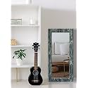 999STORE Printed Mirror for Bedroom Grey Marvel Pattern Big Mirror for Bedroom (MDF_18X48 Inches) MirrorBMP99