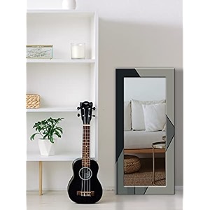 999store printed mirror for decoration full body mirror abstract large long big full length mirror mdf_18x48 inches mirrorbmp340