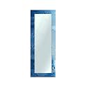999STORE Printed Mirror for Makeup Big Size Wall Mirrors for Bathroom Blue Waterdrop Pattern Large Long Big Full Length Mirror (MDF_18X48 Inches) MirrorBMP274