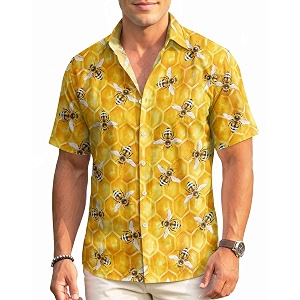 99TIMORO Funny Movie Mens Hawaiian Shirts Button