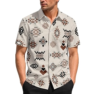 99TIMORO Funny Movie Mens Hawaiian Shirts Button