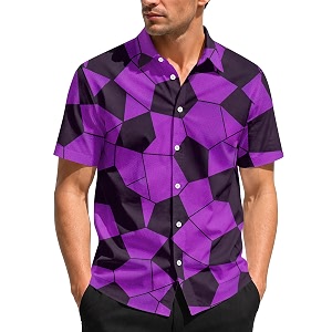 99TIMORO Funny Movie Mens Hawaiian Shirts Button