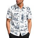 99TIMORO Funny Movie Mens Hawaiian Shirts Button
