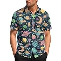 99TIMORO Funny Movie Mens Hawaiian Shirts Button Down Short Sleeve