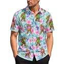 99TIMORO Funny Movie Mens Hawaiian Shirts Button