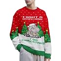 99TIMORO Funny Ugly Christmas Sweater for Men and Women