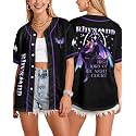 99TIMORO Horror Movie Character Halloween Baseball Jersey for Men Women