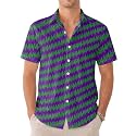 99TIMORO Movie Characters Halloween Shirt for Men Short Sleeve Top
