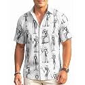 99TIMORO Movie Characters Halloween Shirt for Men Short Sleeve Top