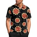 99TIMORO Movie Characters Halloween Shirt for Men Short Sleeve Top