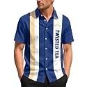 99TIMORO Movie Characters Halloween Shirt for Men Short Sleeve Top