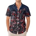 99TIMORO Movie Characters Halloween Shirt for Men Short Sleeve Top