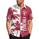 99TIMORO Movie Characters Halloween Shirt for Men Short Sleeve Top