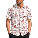 99TIMORO Movie Characters Halloween Shirt for Men Short Sleeve Top