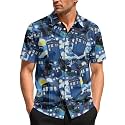 99TIMORO Movie Characters Halloween Shirt for Men Short Sleeve Top