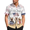 99TIMORO Movie Characters Halloween Shirt for Men Short Sleeve Top