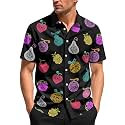 99TIMORO Movie Characters Halloween Shirt for Men Short Sleeve Top