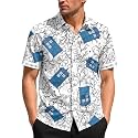 99TIMORO Movie Characters Halloween Shirt for Men Short Sleeve Top