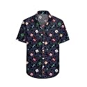 99TIMORO Movie Characters Halloween Shirt for Men Short Sleeve Top