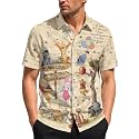 99TIMORO Movie Characters Halloween Shirt for Men Short Sleeve Top