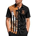 99TIMORO Movie Characters Halloween Shirt for Men Short Sleeve Top