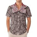 99TIMORO Movie Characters Halloween Shirt for Men Short Sleeve Top