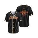99TIMORO Scary Movie Characters Halloween Baseball Jersey for Men Women