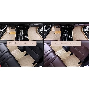 9D Car Floor Mat Full Set for