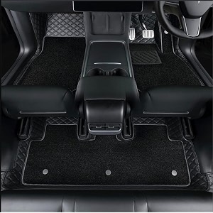 9D Car Floor Mat Full Set for