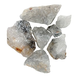 angelite raw crystal for reiki meditation 250 gm  natural healing crystal stones for calmness amp communication  vastu decorative showpieces for spiritual home decor amp gift 2-4 pcs