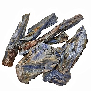 blue kyanite raw stone 200 gm  natural healing crystal for chakra alignment amp calm mind  energy balance amp communication stone  decorative raw crystals for home decor amp office 24 pcs