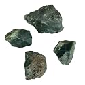 Bloodstone Raw Crystal for Meditation, Reiki &amp; Feng Shui (500 Gm) | Natural Healing Crystals Stones for Courage &amp; Stamina | Vastu Decorative Showpieces for Spiritual Home Decor &amp; Gifting (3-4 Pcs)