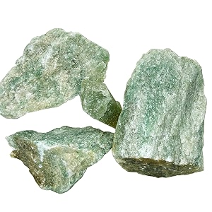 green aventurine raw stone 1 kg  3-5 pcs of natural decorative crystal for home dcor  luck growth amp calm gemstone  living room amp office showpiece stone