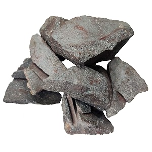 hematite raw stone 200 gm 24 pcs  grounding protection amp focus gemstone  natural healing crystal showpiece for home decor  decorative crystals for living room amp office