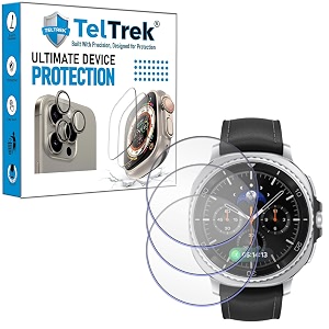 3 pack screen guard compatible with samsung galaxy watch 8 watch8 40mm smartwatch hydrogel tpu screen protector not a tempered glass screenguard