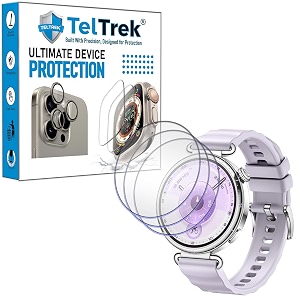 3 pack screen guard compatible with huawei watch gt 6 huaweiwatch gt6 46mm smartwatch hydrogel tpu screen protector not a tempered glass screenguard
