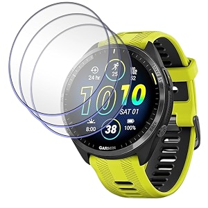 3 pack screen guard compatible with garmin fenix 6x  fenix6x profenix 6x pro solar 51mm smartwatch hydrogel tpu screen protector not a tempered glass screenguard