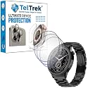 3 Pack Screen Guard Compatible With Noise NoiseFit Halo Plus Elite Edition SmartWatch (1.46 Inch), Hydrogel TPU Screen Protector not a Tempered Glass Screenguard.
