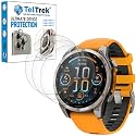 3 Pack Screen Guard Compatible With Garmin Fenix 8 47mm, Hydrogel TPU Screen Protector not a Tempered Glass Screenguard.