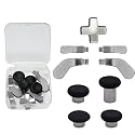 9in1 Elite 2 Controller Paddles for Xbox Elite Series 2/ Series 2 Core Controller, Elite 2/2 Core Controller Accessories Parts with 4 Paddles, 4 Thumbsticks, 1 Standard D-Pads (Silver)