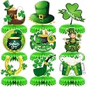 9Pcs St Patricks Day Table Decorations, Green St. Patrick's Day Centerpiece