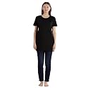 9shines Label Cotton Plus Size Long T-Shirt Tunic | Hip Covering Regular Top Nightwear| Sleepshirt Lounge wear for Women with Pocket (M-7XL)