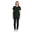 9shines Label Cotton Plus Size Long T-Shirt Tunic | Hip Covering Regular Top Nightwear| Sleepshirt Lounge wear for Women with Pocket (M-7XL)