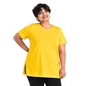 9shines Label Cotton Plus Size Long T-Shirt Tunic | Hip Covering Regular Top Nightwear| Sleepshirt Lounge wear for Women with Pocket (M-7XL)