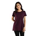 9shines Label Cotton Plus Size Long T-Shirt Tunic | Hip Covering Regular Top Nightwear| Sleepshirt Lounge wear for Women with Pocket (M-7XL)