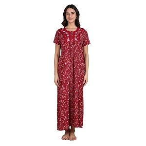 9shines Label Stylish Alpine Nighty Maxi for